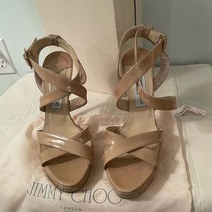 Jimmy Choo patent leather hide size 40